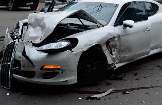 Деформация номеров после ДТП